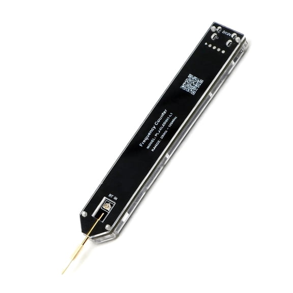 Two Mode Frequency Measurement Tool With Selectable Gate Timing For Crystal Verification And Radio Calibration