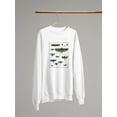 thumbnail image 3 of Insects Encyclopedia Sweatshirt Women -Denis Diderot Designs, Female Small, 3 of 4