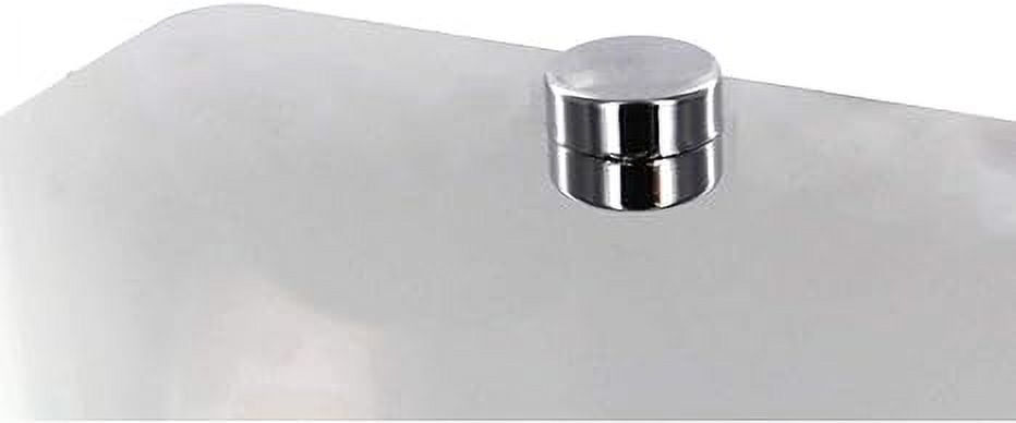 Eurosport Daytona Stainless Steel License Plate - Compatible With Hummer H2, Black Logo & Text - Custom Made In USA