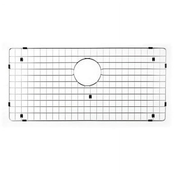 Houzer BG-4650 29.75" x 13.81" Sink Bottom Stainless Steel Wirecraft Bottom Grid 29.75-Inch by 13.81-Inch
