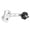 Silver, variant on Suodoka Black Aluminum Alloy Chain Tensioner 8T Pulley 5 6 7 Speed Stabilizer for Brompton Pline Tline Models / 5.91 inches / 15 cm