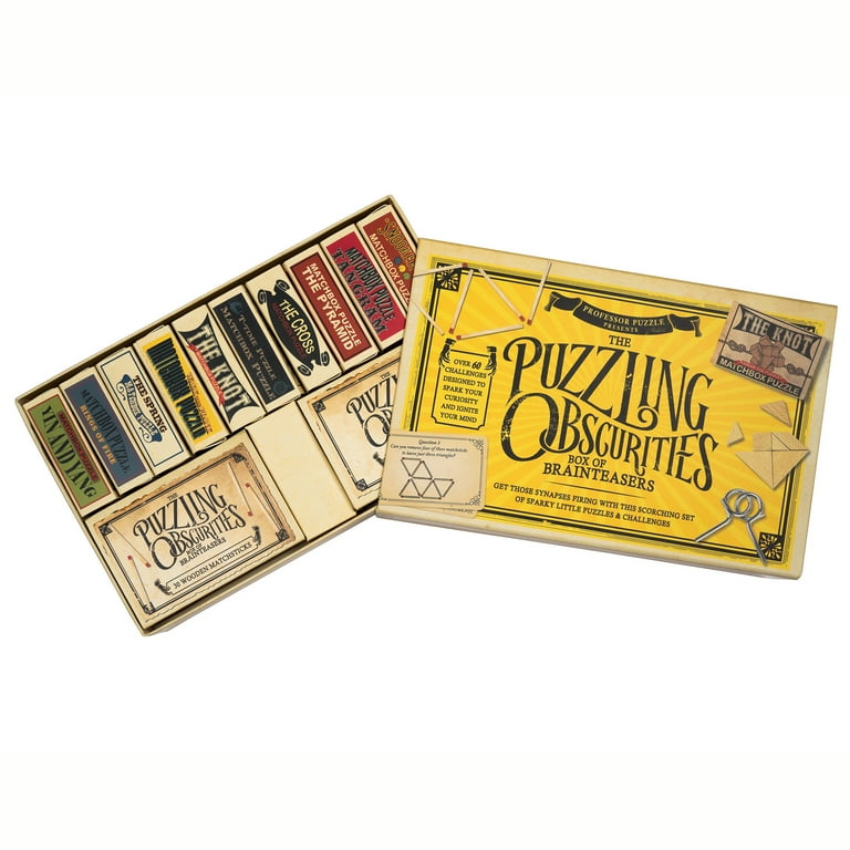 Professor Puzzle: The Puzzling Obscurities Box of Brainteasers