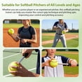 thumbnail image 5 of Softball Spinners Trainer in Pitching Trainer Tools, Pitcher Finger Strength and Skill Aids, Portable Softball Pitching Equipment, 5 of 7