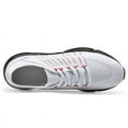 thumbnail image 3 of CMR CHAMARIPA Elevator Sneakers - Mens Shoes That Add Height - White Knit Sneakers 7cm / 2.76 Inches, 3 of 5