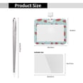 thumbnail image 3 of Zufioo Watermelon Print Work Badge Protective Case, Waterproof Lanyard, Badge Transparent Clip, Suitable for Induction Card Badge Swipe Credit Card, 3 of 7