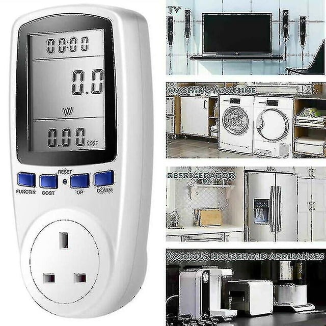 Enchufe inteligente, protección de tiempo/vatios, medidor de energía y ahorro de energía, productos electrónicos