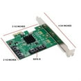 thumbnail image 3 of Syba Multimedia SATA III 4-Port PCI-e Controller Card, with Full and Low Profile Brackets - Serial ATA/600 - PCI Express x1 - Plug-in Card - 4 Total SATA Port(s) - 4 SATA Port(s) Internal, 3 of 4