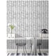 thumbnail image 2 of 96020-1 Papel pintado moderno a rayas Peel and Stick Herringbone Negro Blanco Vinilo Autoadhesivo Decorativo 17.7in x 9.8ft Xemadio CJWUS-4845, 2 of 6
