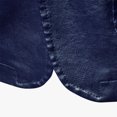 thumbnail image 4 of Axiiglly Blazer for Men Classic Fit Suit Jacket Business Casual Stylish Prom Blazer Two Button Leather Blazer, 4 of 8