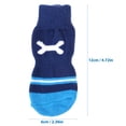 thumbnail image 3 of ColoMX 2 pares de calcetines de invierno para mascotas, calcetines antideslizantes para perros, protectores de patas para perros pequeños, medianos y grandes, talla L, 3 of 7