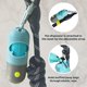 thumbnail image 5 of Dispensador de bolsas para excrementos de perro con correa, con luz incorporada y clip de metal, Poop Bagblue, 5 of 5