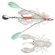 thumbnail image 4 of Señuelos de pesca realistas de PVC, cebo artificial con forma de cangrejo de río, accesorio para pesca en alta mar, 60 g, color plateado, 4 of 14