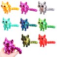 thumbnail image 2 of DVKOVI Colorful 3D Printed Cat Stress Relief Animal Decor For Adults Kid Perfect ​​Desk Pets For Kids Classroom​​, 2 of 5