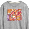 thumbnail image 3 of Woodstock - Peace & Love Pattern - Toddler & Youth Long Sleeve Graphic T-Shirt, 3 of 5