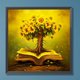 thumbnail image 1 of Cuadros Decorativos Pintura de diamante 5D DIY Taladro redondo completo Girasol Decoración del hogar Arte Artesanía Wdftyju embutido en tela, 1 of 7