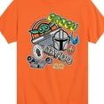 thumbnail image 3 of The Mandalorian - Mando Grogu Stickers - Youth Short Sleeve Graphic T-Shirt, 3 of 5
