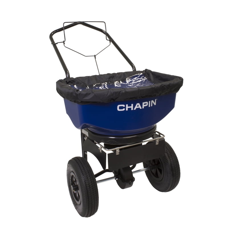 Chapin 14 in. W Push Spreader For Salt/Ice Melt 80 lb.