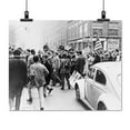 thumbnail image 2 of Print: Demonstrators In Support Of The War In Vietnam, 1967, 2 of 4