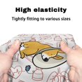 thumbnail image 7 of HELLHERO Corgi Dog Stretchable Material Seat Back Cover & Rollator Walker Cover Easy Install Easy to Clean for Suitable for Parks and Outdoor, 7 of 7