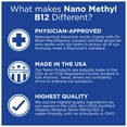 thumbnail image 2 of NANO METHYL B-12, Nanosized B12 liquid drops for instant absorption, pure organic vegan sublingual, delicious berry flavor, Improves Energy, Supports Heart & Brain Health, 30 servings, 2 of 8