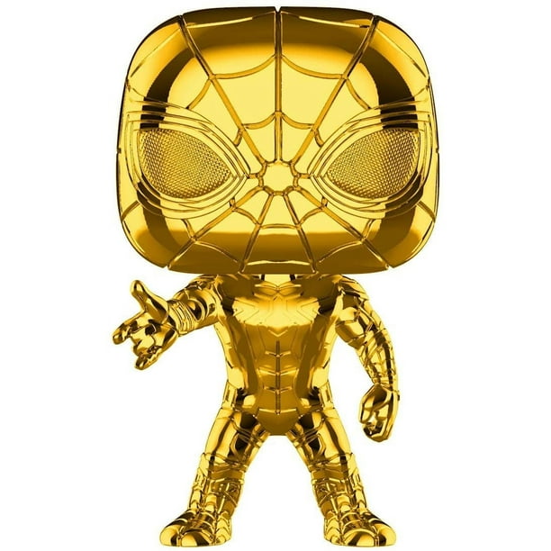 ¡Funko Pop! Marvel: Studios 10 - Juguete Araña de Hierro (Cromo), Multicolor