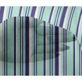 thumbnail image 3 of oneOone Tissu en Viscose Chiffon Multicolore Rayé Imprimé au Mètre 42 Pouces de Large, 3 of 3
