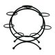 thumbnail image 3 of Soporte de Bola de Cristal Hugo Base de Metal Negro, 3 of 10