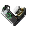 thumbnail image 4 of Base de carga 5 en 1 Soporte de carga multifunción Estación de carga 5 en 1 Reloj Función de luz nocturna Cargador inalámbrico portátil para teléfono móvil Reloj Auriculares ANGGREK Otros, 4 of 7