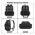 thumbnail image 3 of Mochila Para Laptop 15 Pulgadas Mochilas Para Mujer Hombres Impermeable Cuero Pu Xtellar negro, 3 of 3