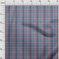 thumbnail image 2 of oneOone Georgette Viscose Gray Fabric Madras Check Sewing Craft Projects Fabric Prints By Yard 42 Inches Wide, 2 of 4