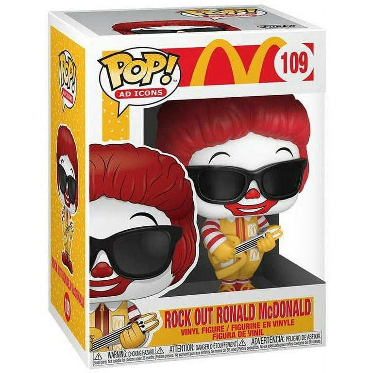 Pop McDonald's Rock Out Ronald Vinyl Figure (Other) 