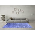 thumbnail image 3 of Ahgly Company Indoor Rectangle Oriental Blue Industrial Area Rugs, 7' x 10', 3 of 4