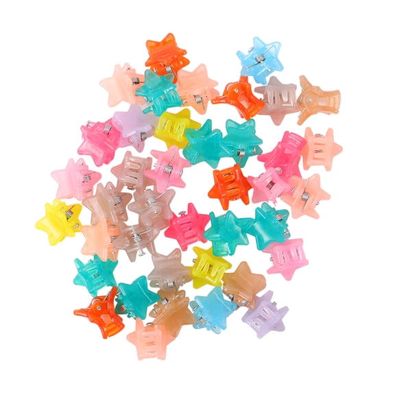 OFFIGAM 40pcs Hair Clips for Girls Toddlers, Assorted Colors Hair Accessories Set for Everyday Use
