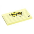 thumbnail image 1 of Post-it Notes, America`s #1 Favorite Sticky Note, 3 x 5 Inches, Canary Yellow, Lined, 12-Pads/Pack (635), 1 of 2