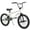 White, variant on XJD Freestyle BMX Bike for Teen Beginner 8-12 Years Old Kids, 18 20 Inch Kids Bike with Hi-Ten Steel Frame, U-brake and Hand-brake levers