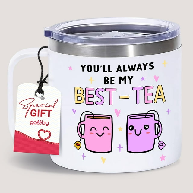Vaso para beber Gossby BEST-TEA, con aislamiento, 414 ml