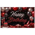 thumbnail image 1 of Decorative Design Birthday Party Banner Colorful Theme Happy Celebration Background for Birthday Party Kids Celebration Event Decoration, 1 of 3