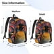thumbnail image 2 of Disketp Abstract Pattern Penguin print Canvas Backpack Lightweight Travel Daypack Student Rucksack Laptop Backpack-, 2 of 5