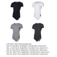 thumbnail image 2 of Camisetas de corte holgado irregulares rasgadas para hombres Top de manga corta con agujeros huecos Inevent FS7772-17, 2 of 4