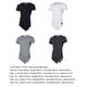 thumbnail image 2 of Camiseta holgada irregular rasgada para hombre Camiseta de manga corta con agujero ahuecado sidaley FS7772-16, 2 of 4