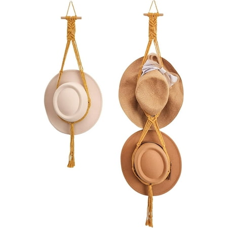 

HYKE hat hangers for wall (Sunshine Yellow)