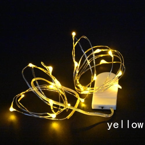 3.28ft/6.56ft/9.84ft LED Light Fairy String Lights Micro Starry Leds On Silvery Copper Wire for Wedding Centerpiece,Party,Christmas,Table Decor