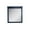 Navy Blue, variant on ANGELES HOME 33" x 32" Wall-Mounted Vanity Mirror, Solid Wooden Framed Makeup Mirror, Bathroom Wall Mirror for Bedroom Living Room Entryway, White