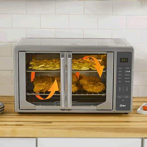 oster xl digital air fryer french door