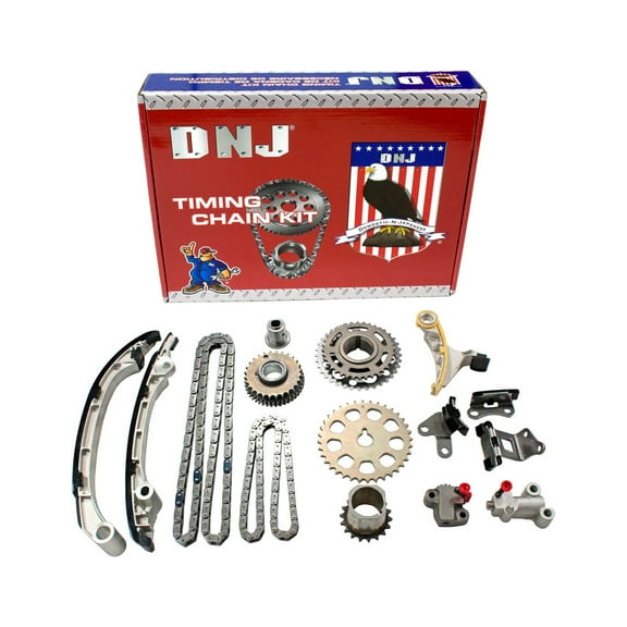 DNJ TK954 Timing Chain Kit Fits Cars & Trucks 05-15 Toyota 4Runner Tacoma 2.7L L4 DOHC 16v