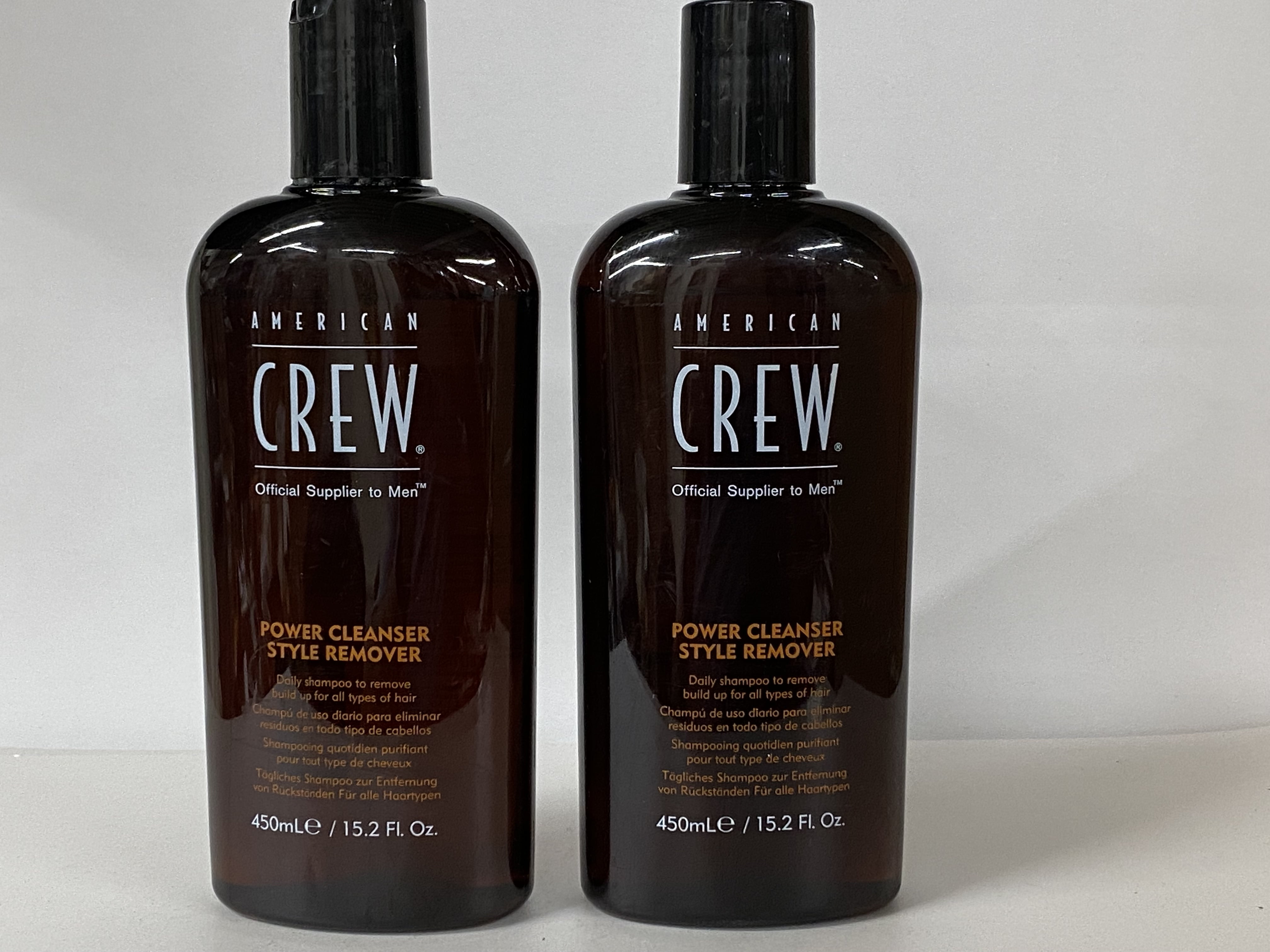 2 Pack American Crew Power Cleanser Style Remover 15.2 Oz, Daily