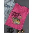 thumbnail image 3 of Explore Nature Every Day Shaped T-Shirt Women -Image by Shutterstock, Female XX-Large, 3 of 4