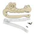 thumbnail image 3 of Tablero ocupado DIY juguetes DIY Material cremallera juego Motor habilidad Montessori juguete para niños Hugtrwg libre de BPA, 3 of 9