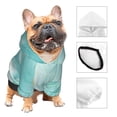 thumbnail image 3 of Bingfone Blue Marble Dog Clothes Hoodie, Pet Winter Coat,Puppy Sweatshirts For Small Dogs Boy Girl,Suitable For All Breeds-Small, 3 of 8
