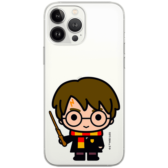 Mobile phone case for Apple IPHONE 15 PRO original and officially Licensed Harry Potter pattern Harry Potter 024 optimally adapted to the shape of the mobile phone, partially transparent